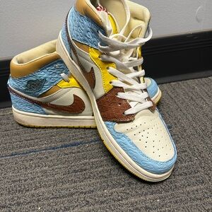 Jorden X Maison Chateau rouge air Jorden mid SE Fearless